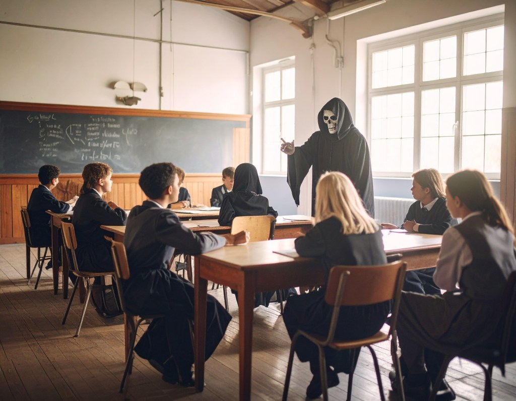 Death is A Helluva&nbsp;Teacher!!